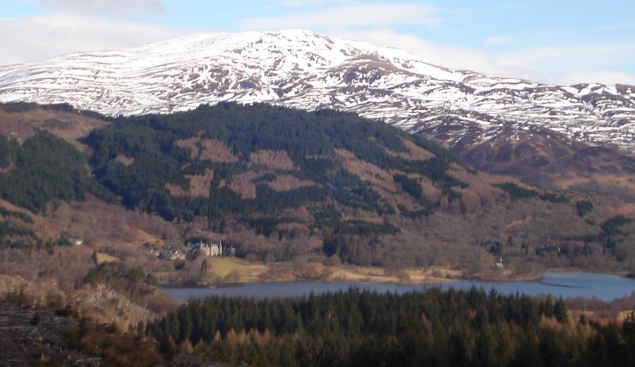 Ben Ledi above Loch Achray