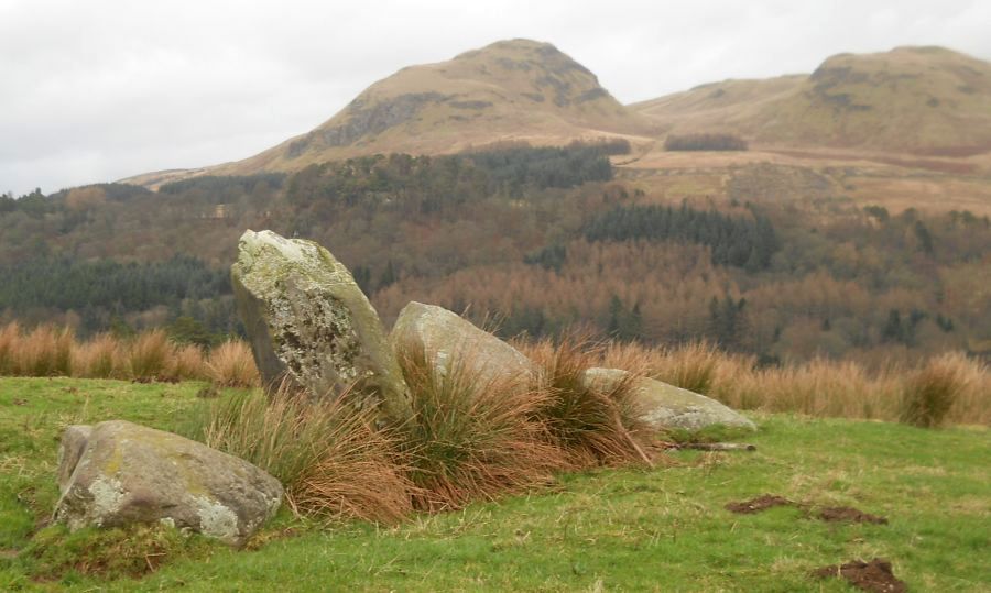 Dumgoyne from the standing stones of Dumgoyach