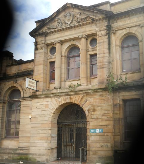 Public Library at Bridgeton Cross in the East of Glasgow