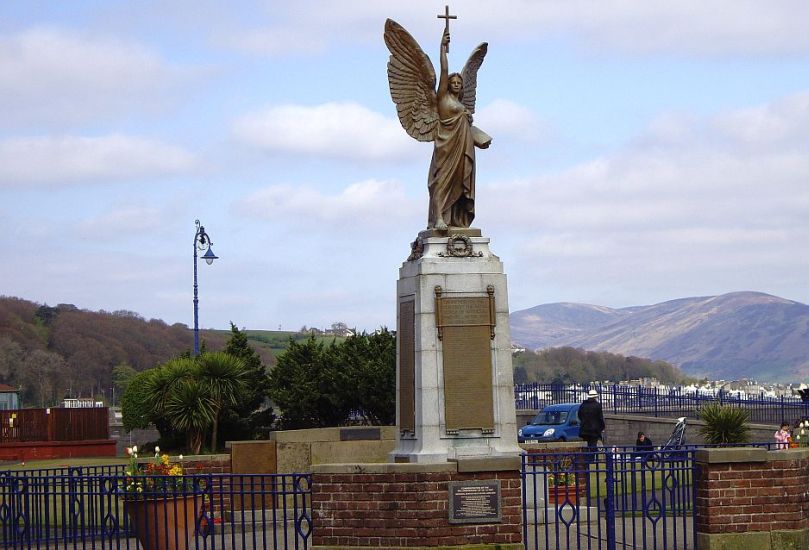 War Memorial in Rothesay on the Isle of Bute in the Firth of Clyde