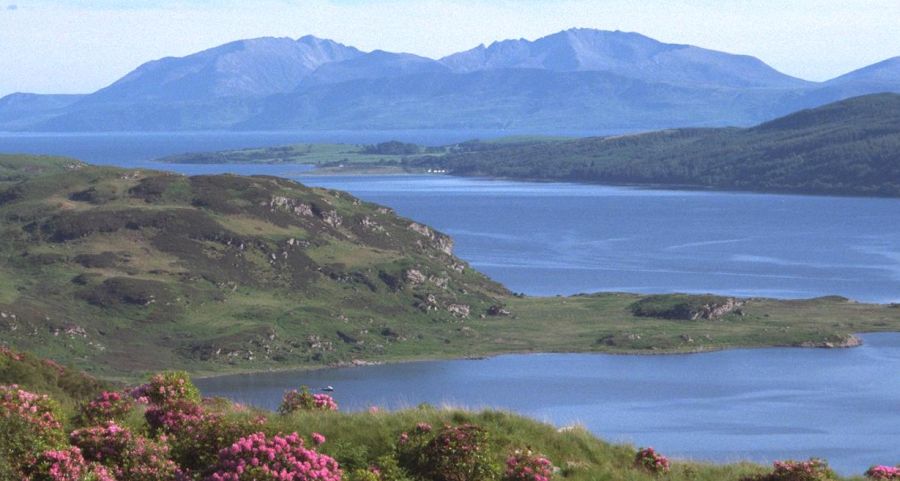 The Kyles of Bute in the Firth of Clyde