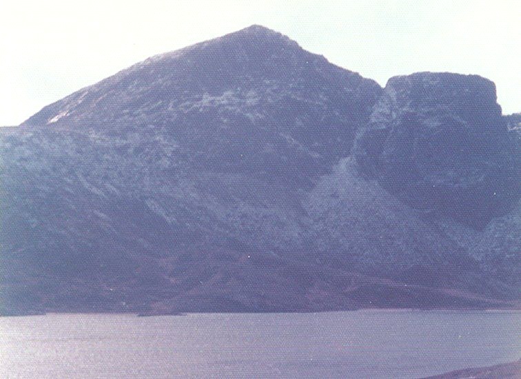 Beinn Mheadhoin from Loch Avon in the Cairngorms