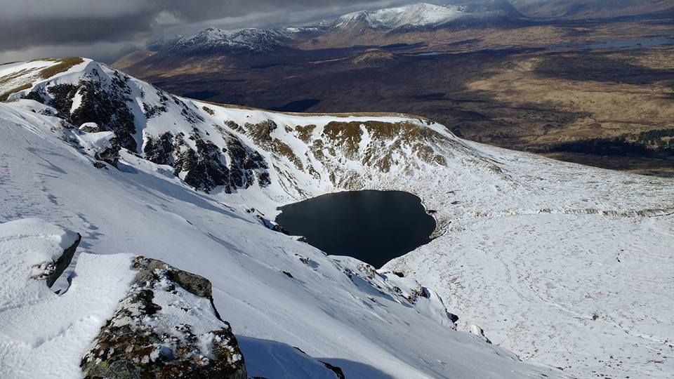 Cairn Lochan in the Cairngorms Massif