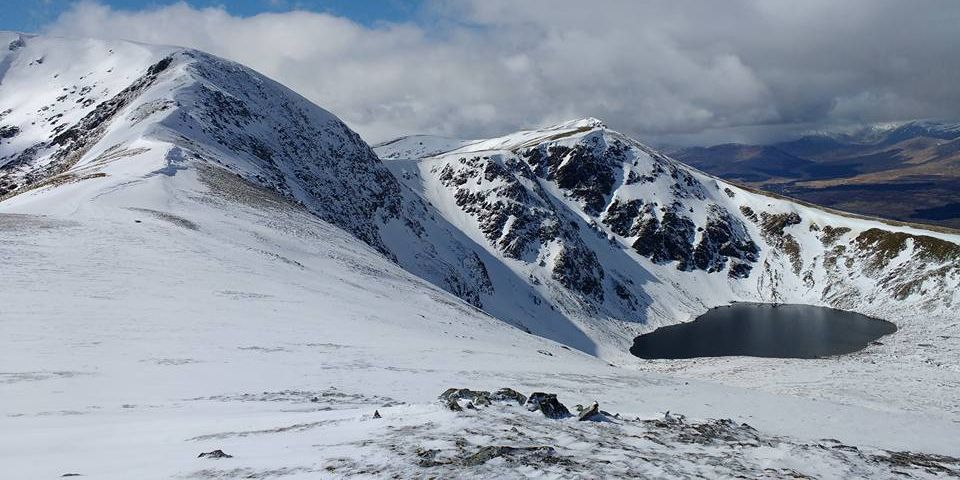 Cairn Lochan in the Cairngorms Massif