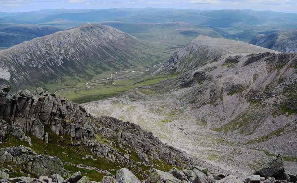 Carn a Mhaim in the Cairngorm Mountains of Scotland