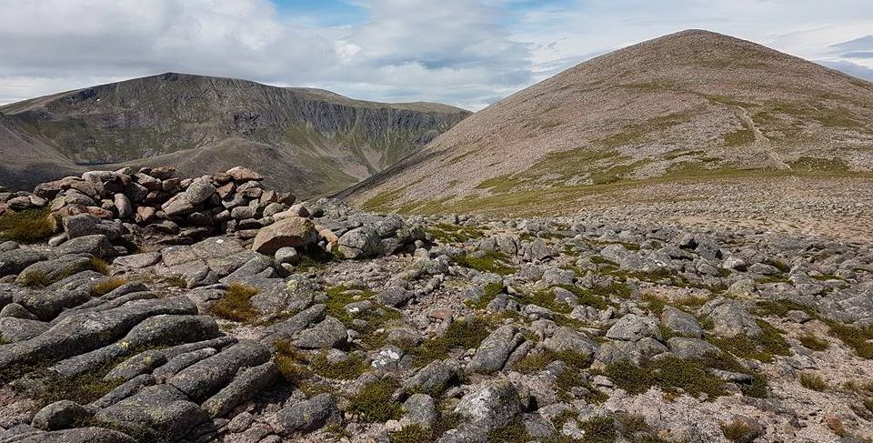 Ben Macdui and Derry Cairngorm in the Cairngorms