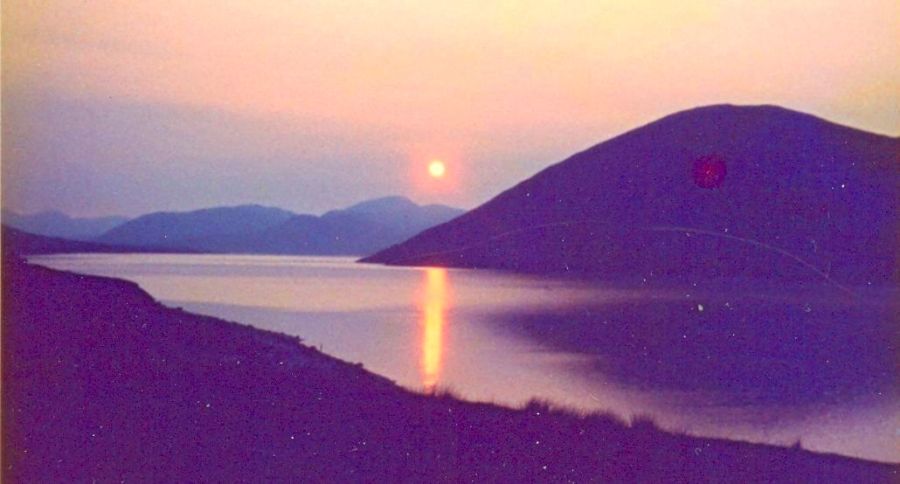 Sunset on Loch Monar