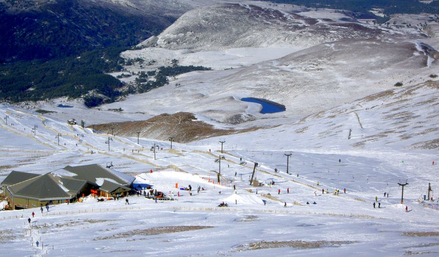 Ski slopes at Aviemore