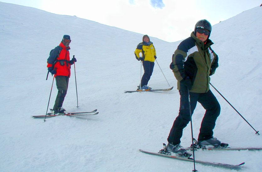 Ski slopes at Aviemore in the Cairngorms