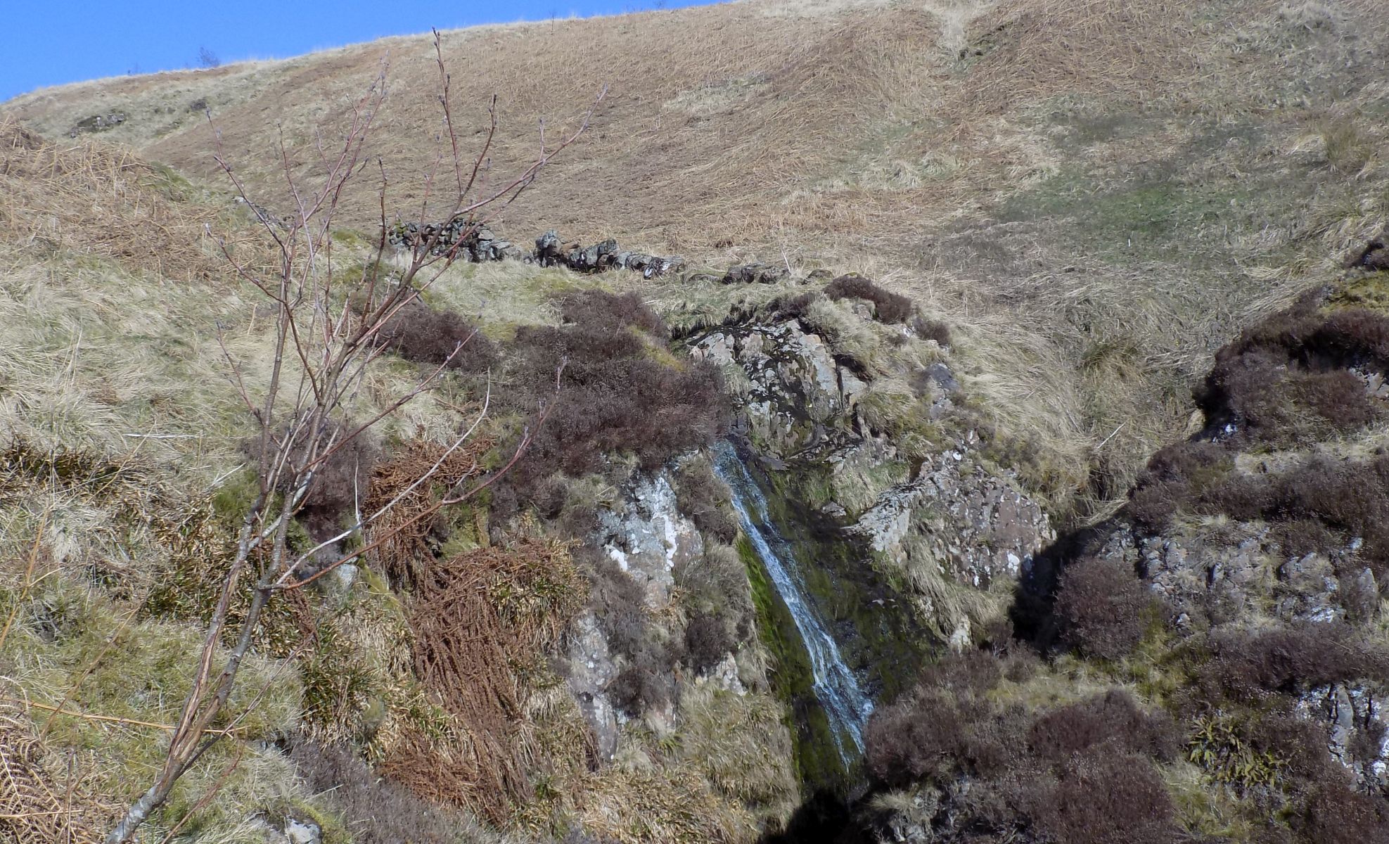 Waterfall above Allanhead