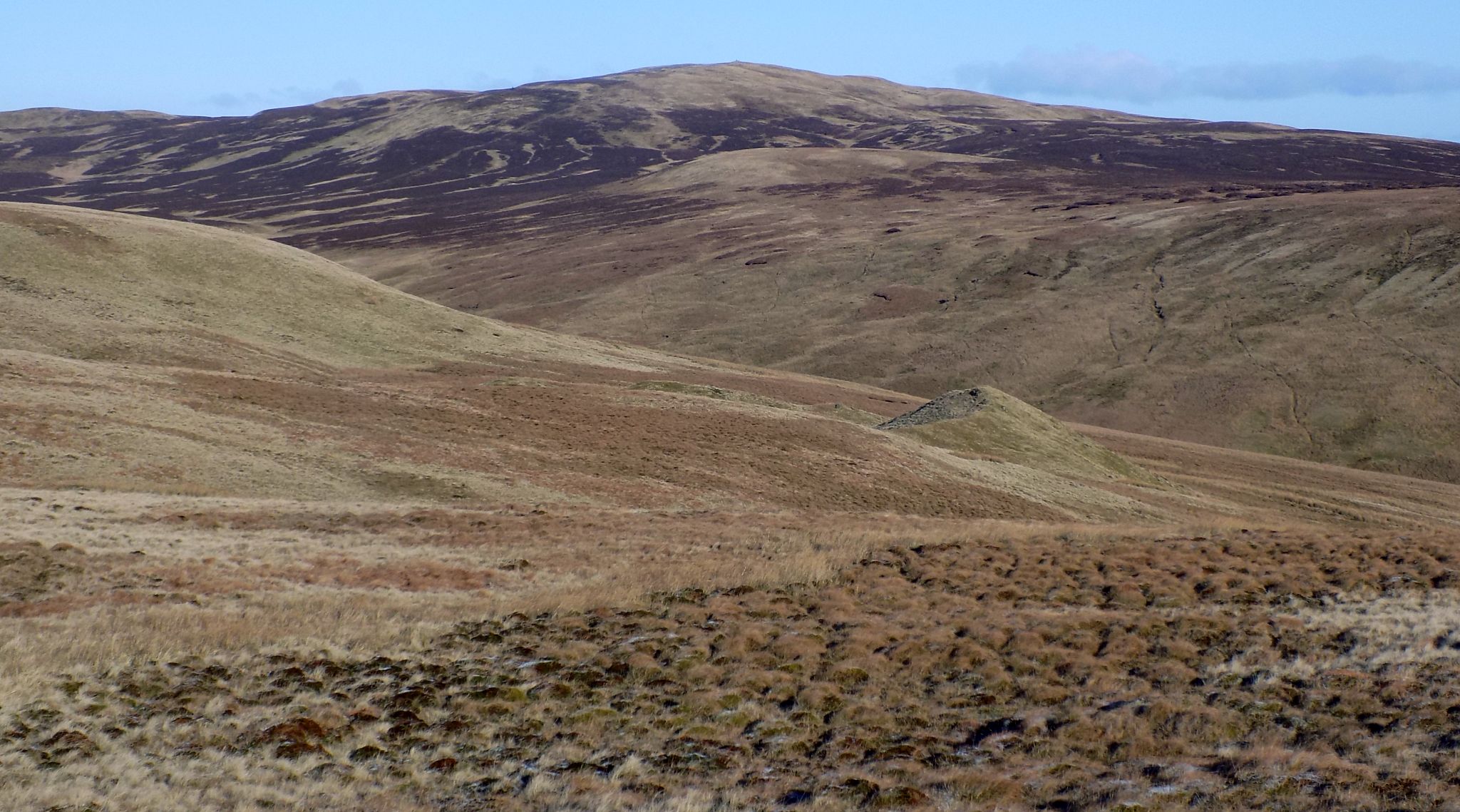 Earl's Seat - the high point in the Campsie Fells