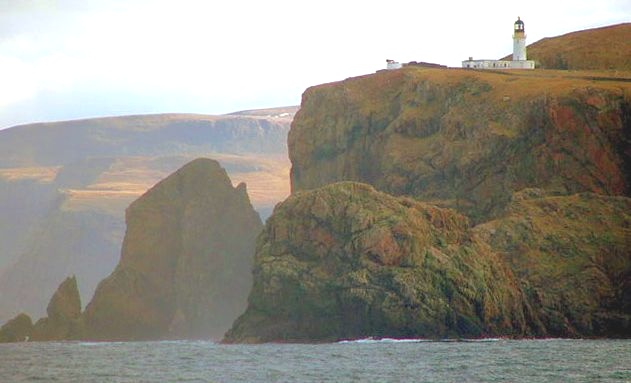Cape Wrath - the most north-westerly point of Scotland