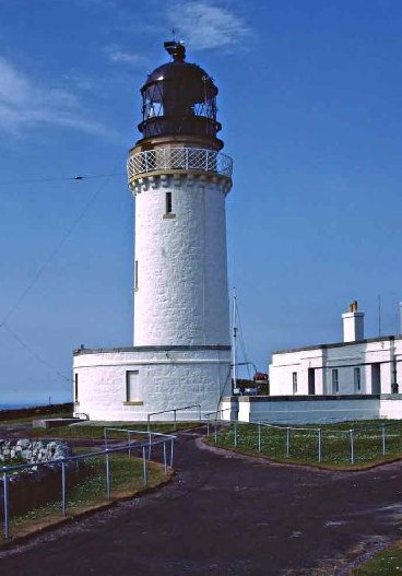 Lighthouse at Cape Wrath in NW Scotland