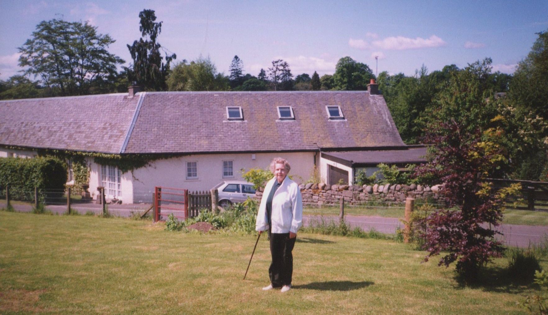 Charlotte ( Cameron ) Ingram at Weaver's Cottage