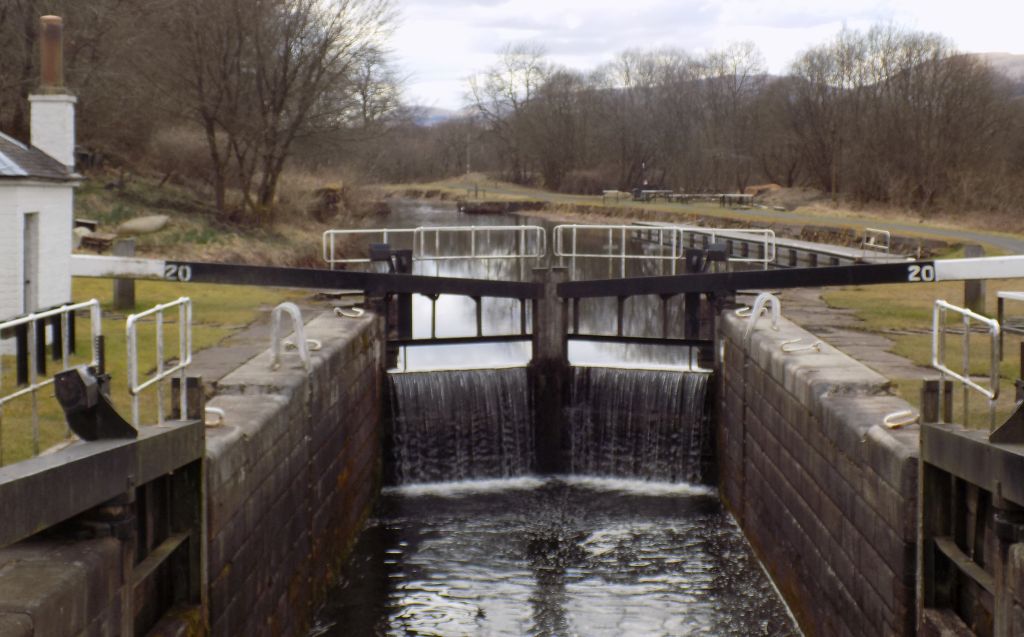 Wyndford Lock on the Forth & Clyde Canal