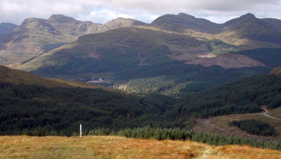 Hills of the Cowal Peninsula from the Cowal Way above Lochgoilhead