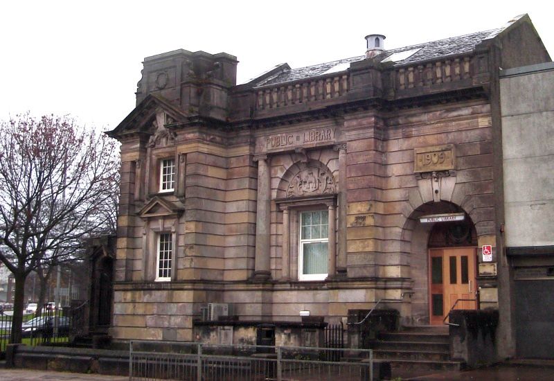Old Library Building in Dumbarton