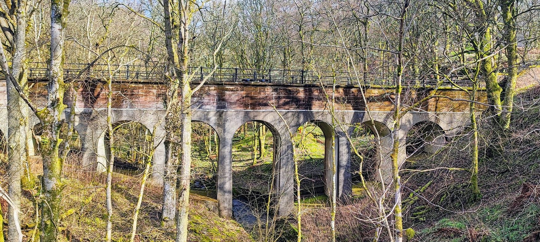 Viaduct in Cauldname Glen