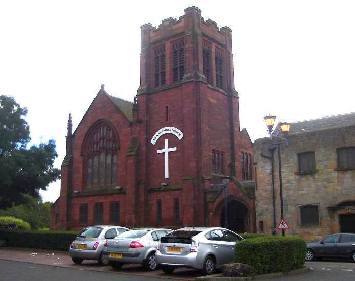 Ruchill Parish Church in Glasgow Maryhill