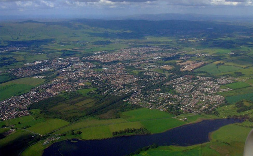 Aerial view of Gadloch