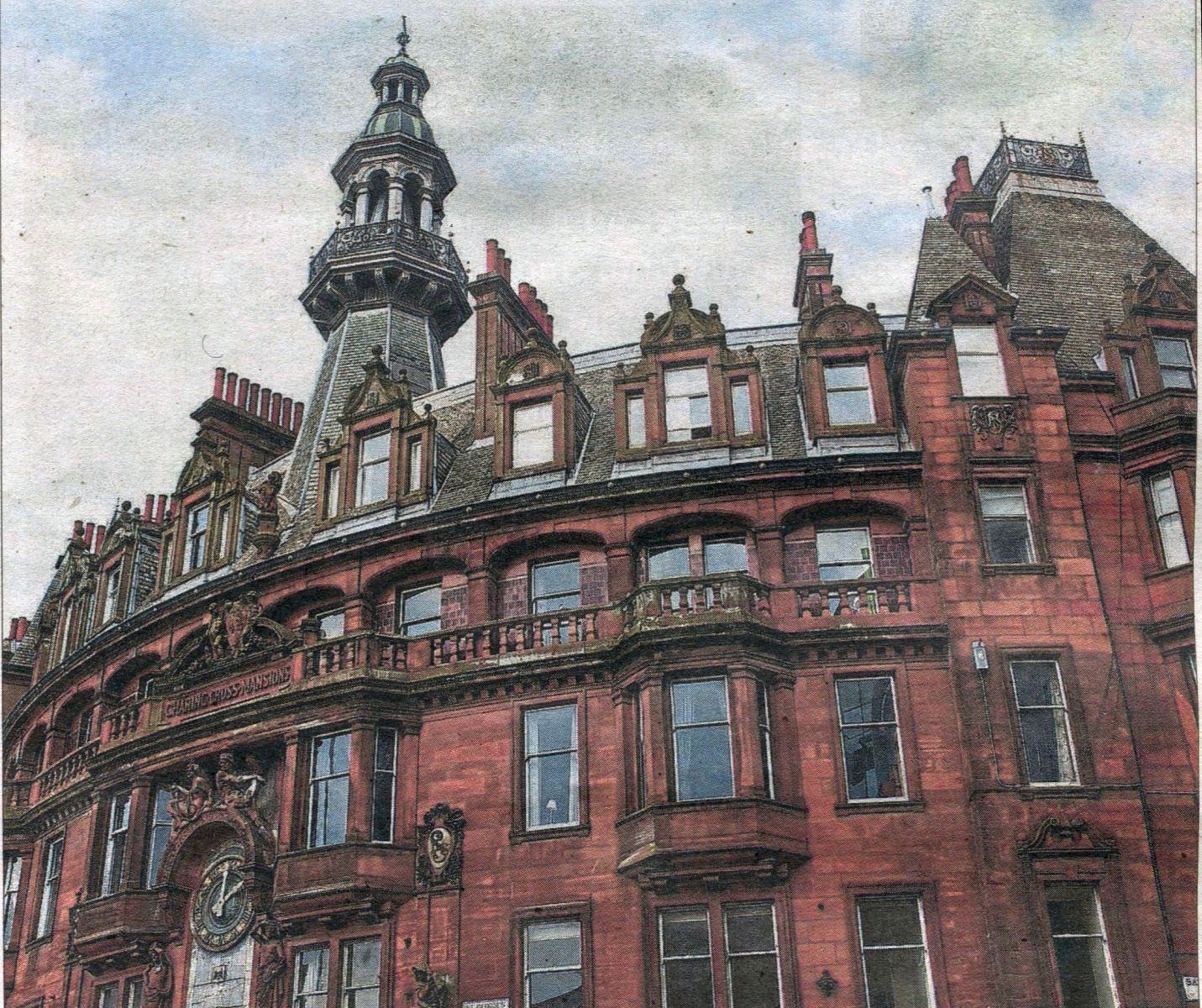 Charing Cross Mansions in Glasgow, Scotland
