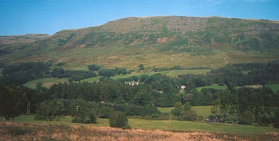The West Highland Way - Campsie Fells above Dunblane