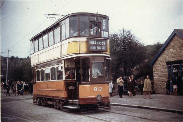 Glasgow Corporation tramcar c1900-60