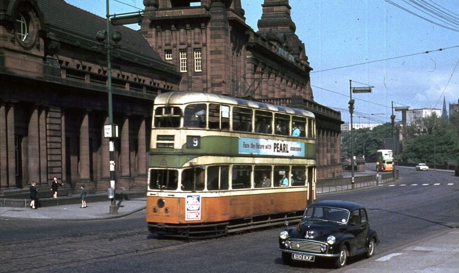 Glasgow Corporation tram 1962