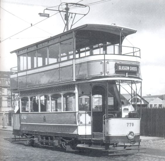 Glasgow Corporation standard tram restored to 1908 style for Glasgow Transport Museum