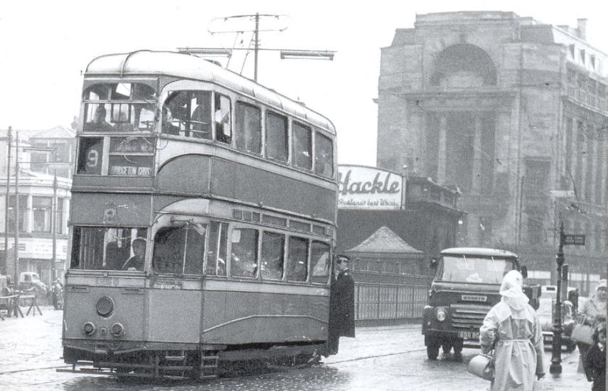 Glasgow Corporation tramcar 1962