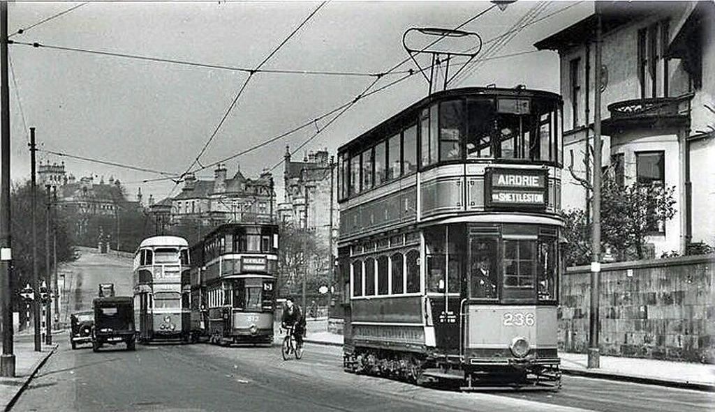 Glasgow Corporation tram car