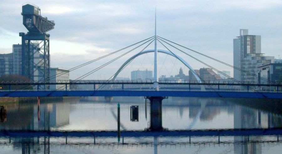 Bell's Bridge across the River Clyde