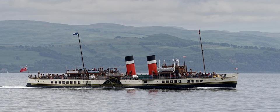 Waverley in the Firth of Clyde