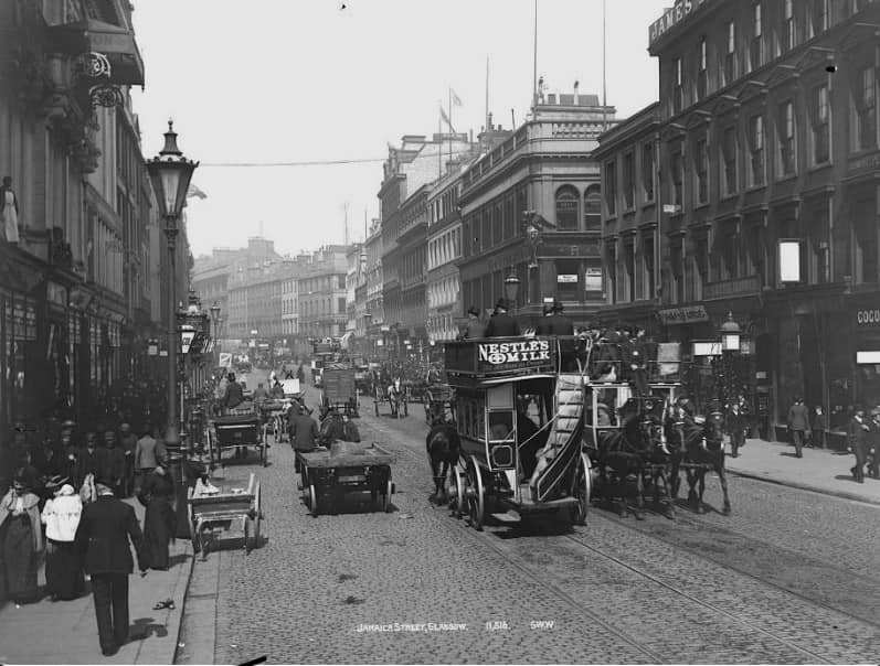 Glasgow: Then - Jamaica-Street-1890s