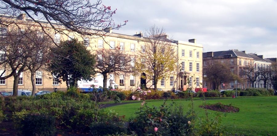Blythswood Square in city centre of Glasgow