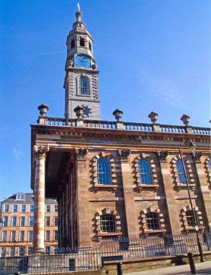 Saint Andrew's Square in Glasgow city centre