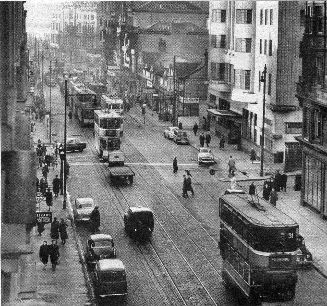 Glasgow: Then - Sauchiehall Street in 1956