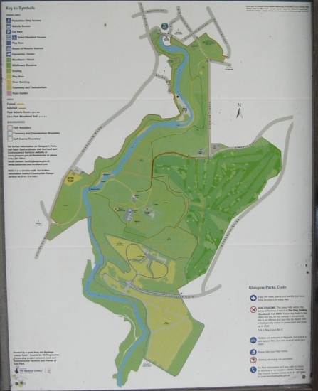 Map of Linnpark