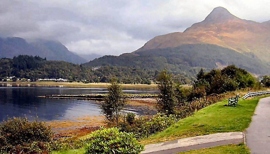 The West Highland Way - Loch Leven and the Pap of Glencoe ( Sgur na Ciche )