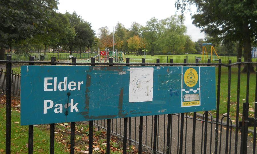 Elder Park in Govan District of Glasgow