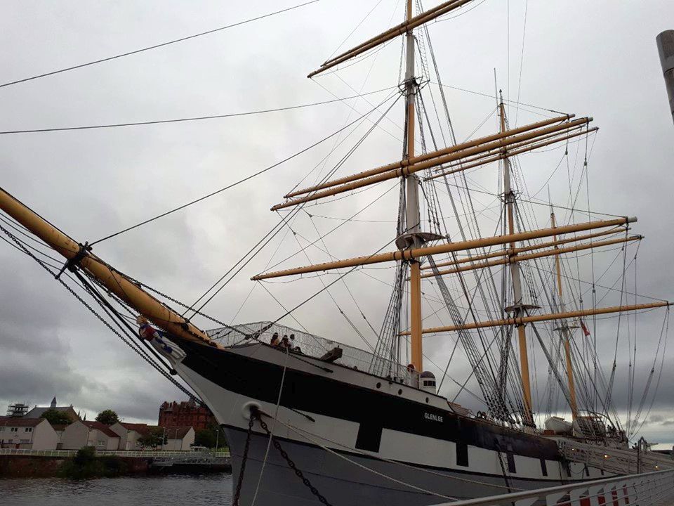 Glenlee - the "Tall Ship" on the River Clyde