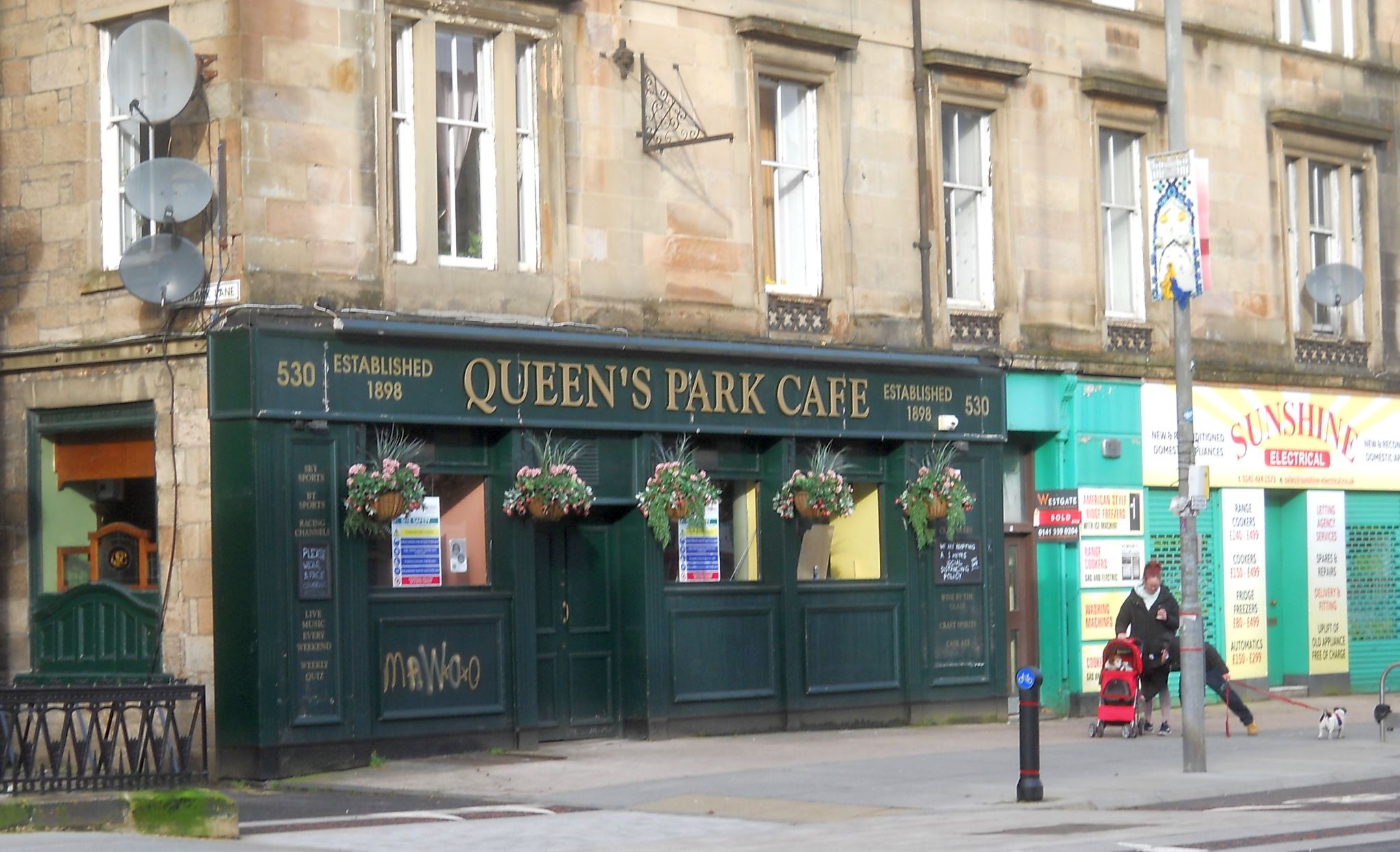 Queen's Park Cafe in Victoria Road