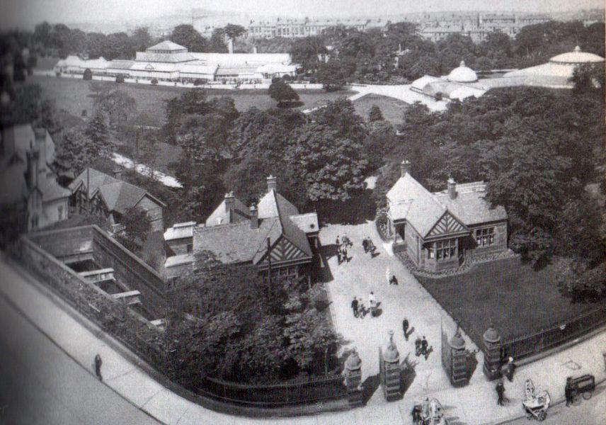 Old photo of the Botanic Gardens