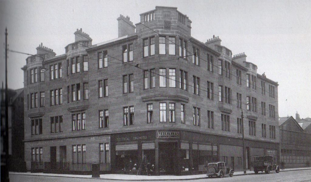 Cooper's Building in Great Western Road in Glasgow