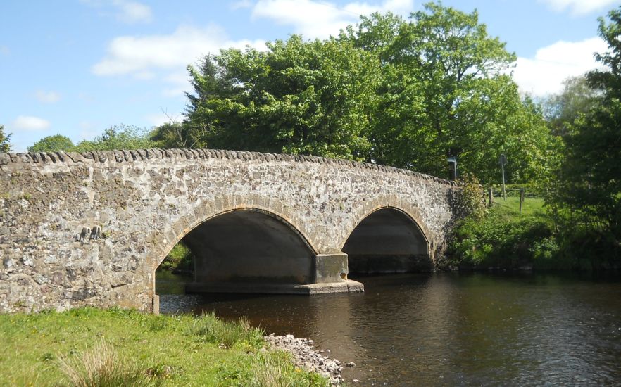 Bridge over Gryffe River at Quarrier's Village