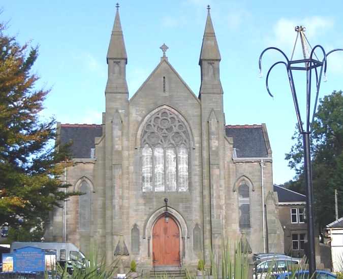 Anderson Church in Kilsyth town centre