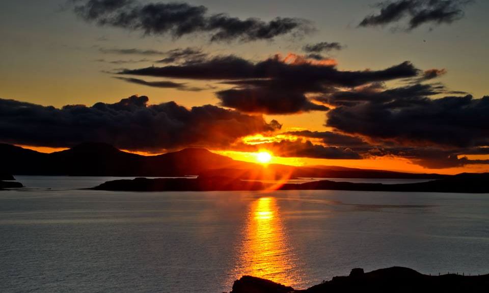 Sunset on West Coast of Scotland