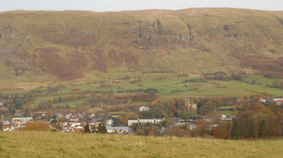 Cort-ma Law on the Campsie Fells above Lennoxtown