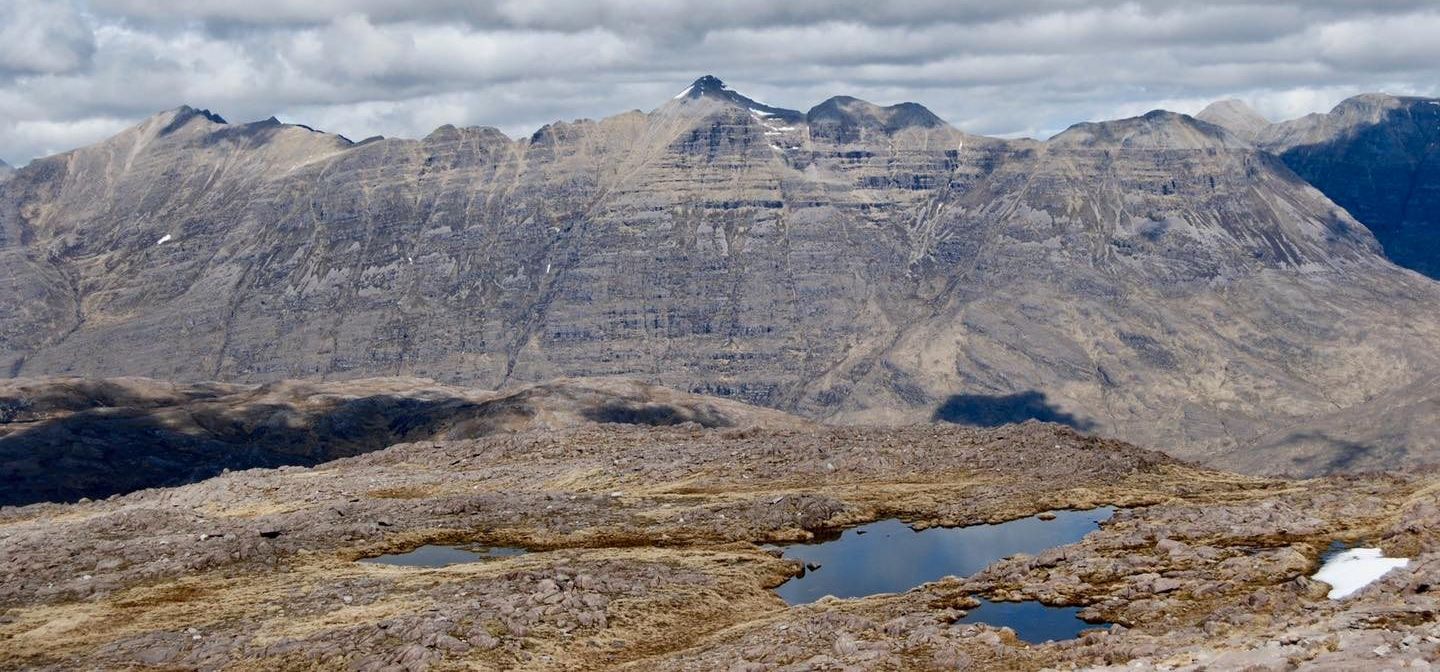 Liathach in the Torridon region of the Scottish Highlands