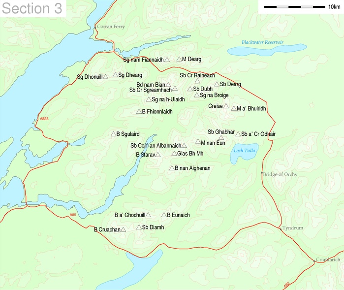 Munros of the Glencoe Region
